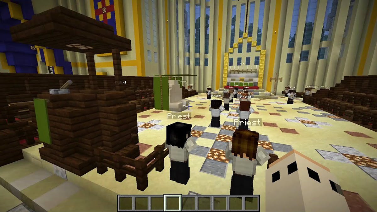 The &#8220;Minecraft priest&#8221; is building up Catholicism