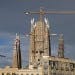 Pope meets builders of iconic Sagrada Familia basilica