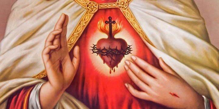 Prayer to the Sacred Heart in thanksgiving for the Eucharist